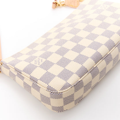 Louis Vuitton Damier Azur Pochette Accessories NM 9 of 11
