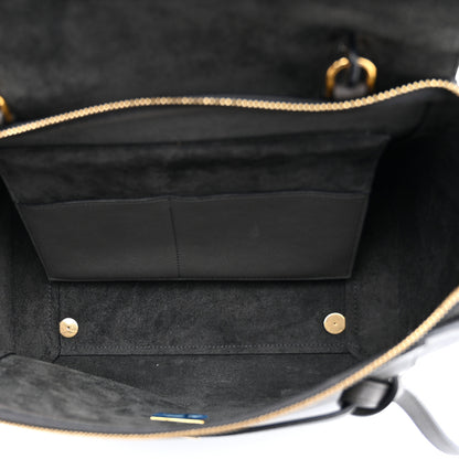 Celine Grained Calfskin Mini Belt Bag Grey 5 of 11