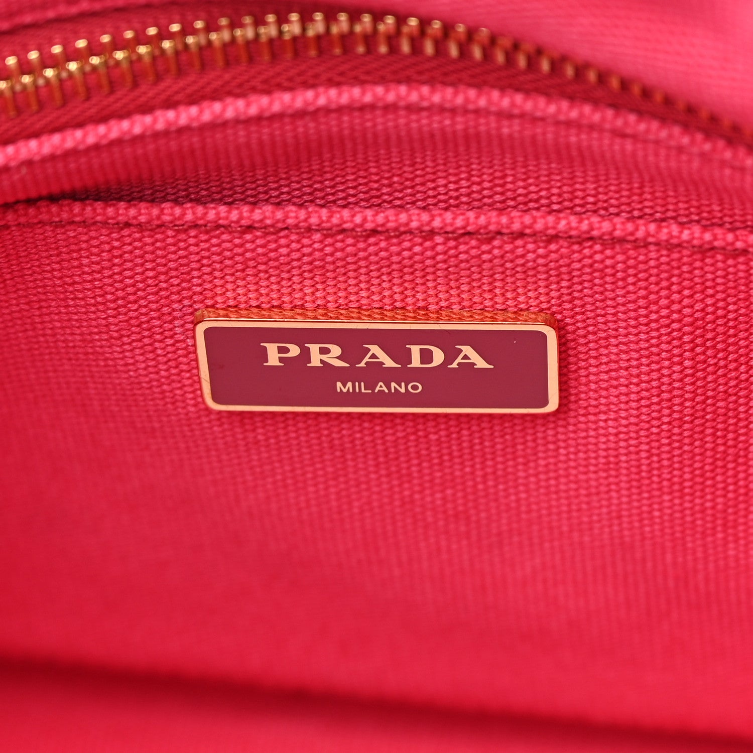 Prada Canapa Small Logo Tote Peonia 6 of 17