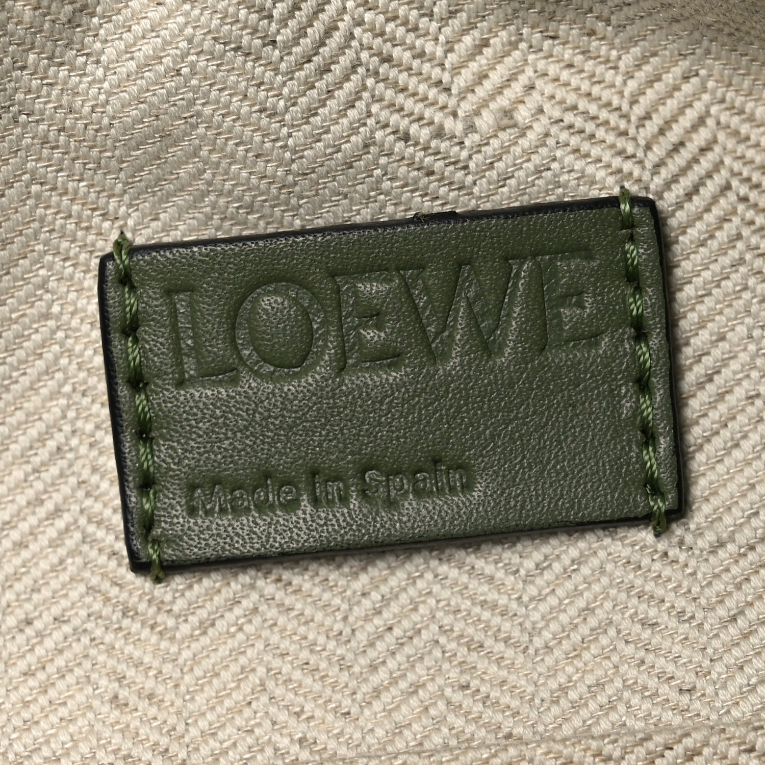 Loewe Calfskin Puzzle Hobo Avocado 6 of 9