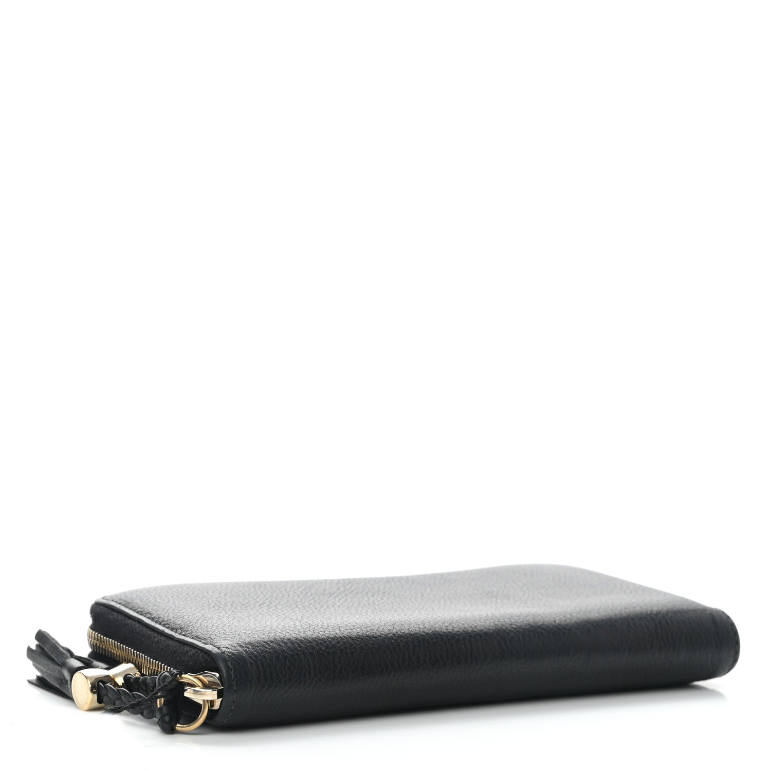 Gucci Calfskin GG Zip Around Wallet Black 4 of 9