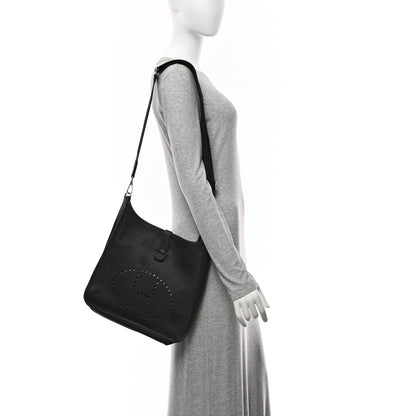 Hermes Taurillon Clemence Evelyne III GM Black 2 of 10