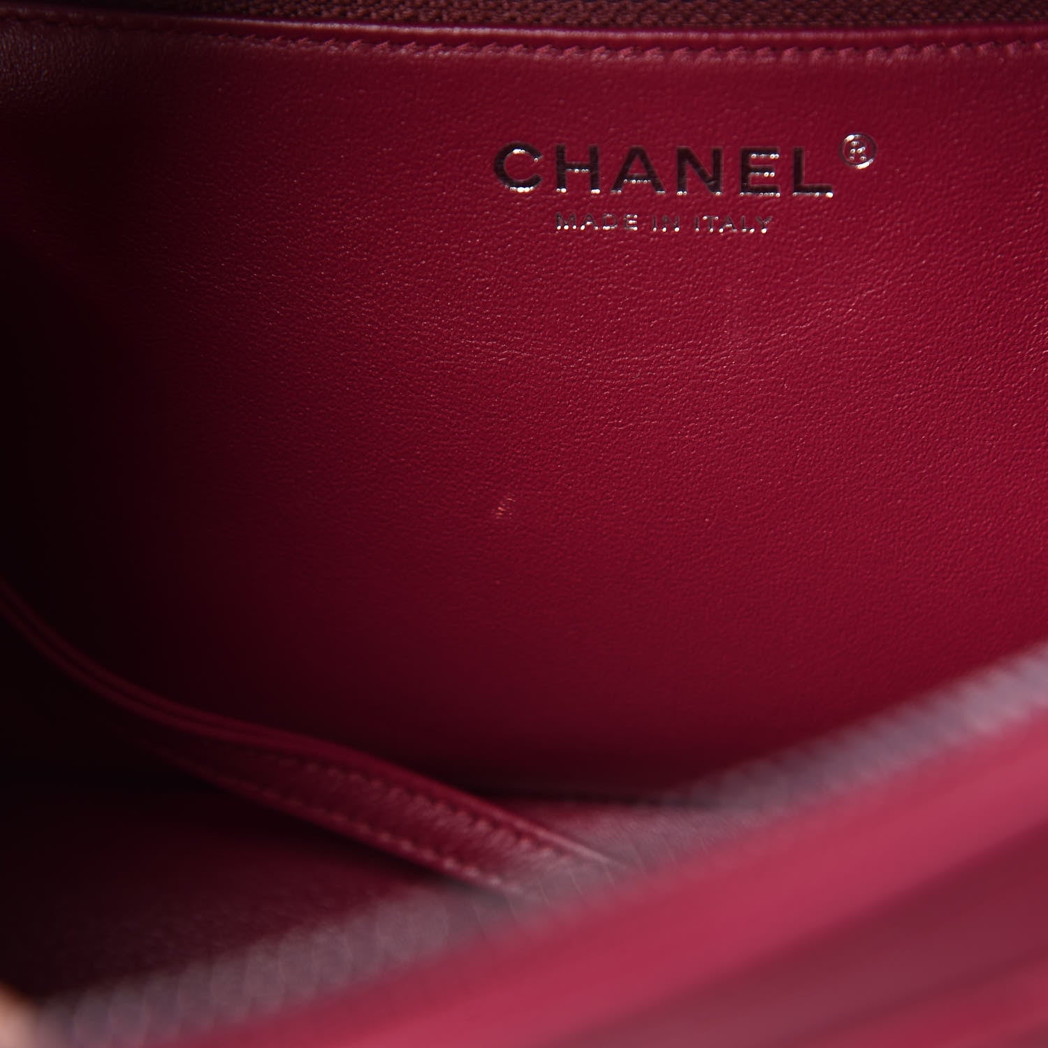 Chanel Lambskin Quilted Medium Trendy CC Bowling Bag Dark Pink 12 of 13