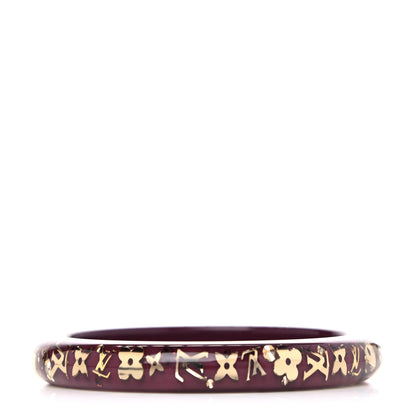 Louis Vuitton Resin Swarovski Medium Inclusion Bracelet PM Praline 3 of 6