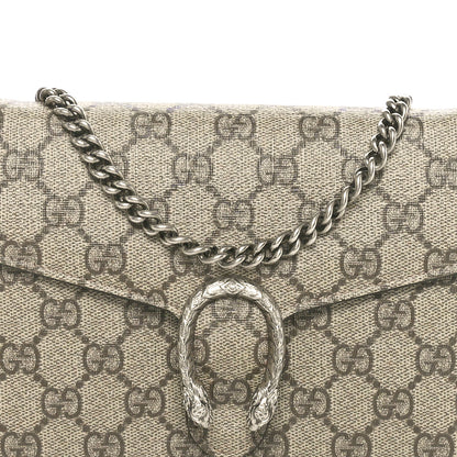 Gucci GG Supreme Monogram Mini Dionysus Chain Wallet Beige Taupe 5 of 10