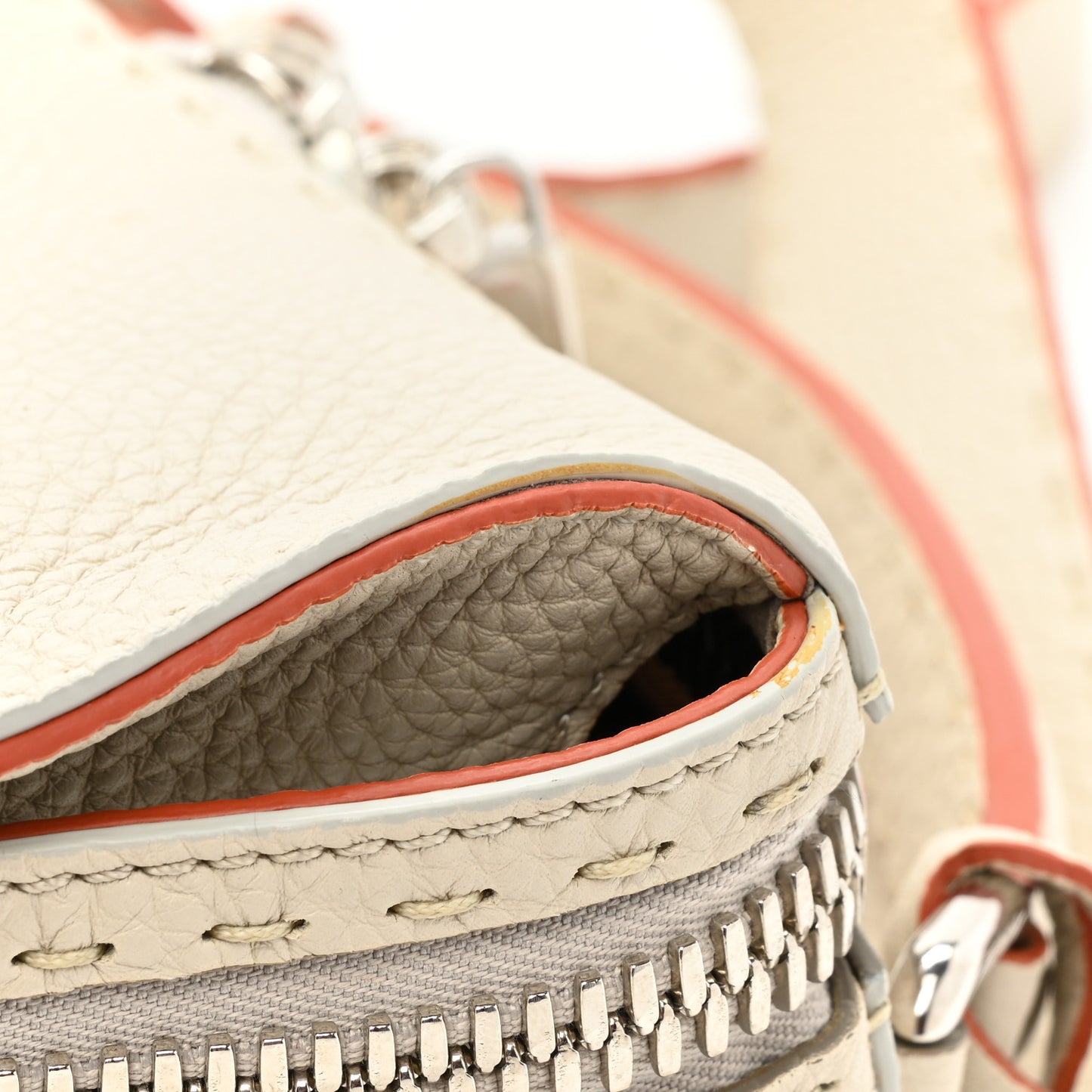 Cuoio Romano Selleria Lei Boston Tote Latte