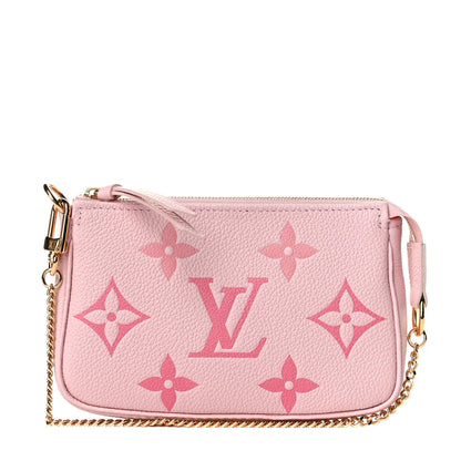 Louis Vuitton Empreinte Monogram Giant By The Pool Mini Pochette Accessories Bouton De Rose 1 of 4