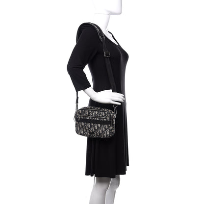 Christian Dior HOMME Oblique Safari Messenger Blue 2 of 9