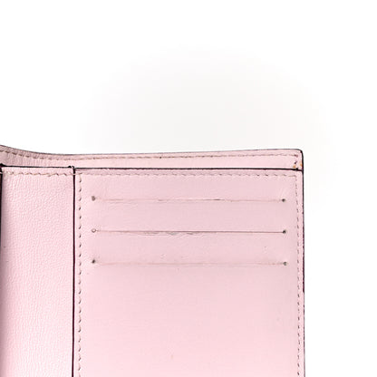 Christian Dior Bullcalf Diorissimo Medium Envelope Wallet True Red Pink 11 of 14