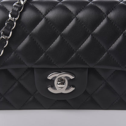 Chanel Lambskin Quilted Mini Rectangular Flap Black 10 of 10