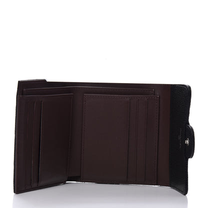 Chanel Caviar Quilted Compact Flap Wallet Black 5 of 7