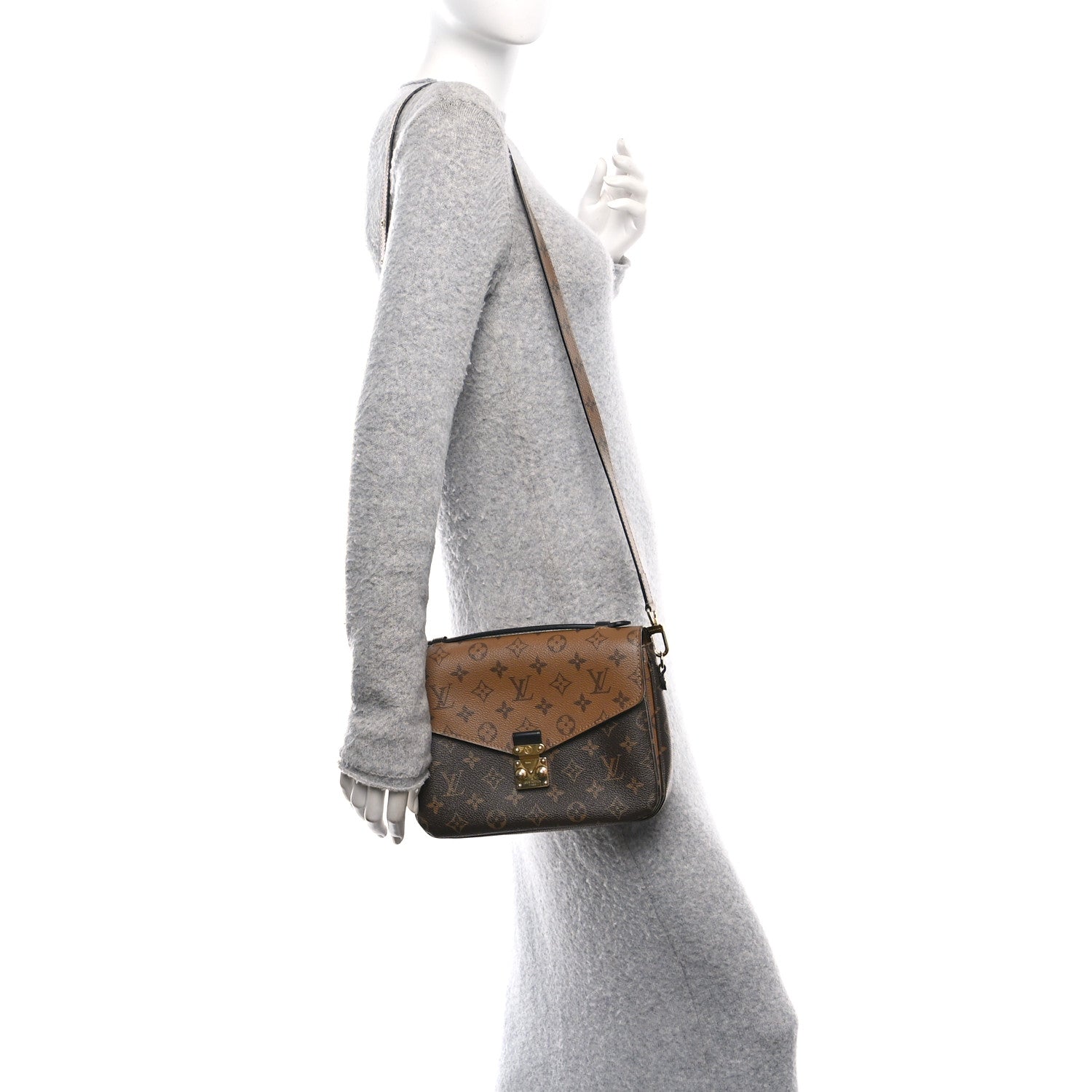 Louis Vuitton Reverse Monogram Pochette Metis 2 of 11