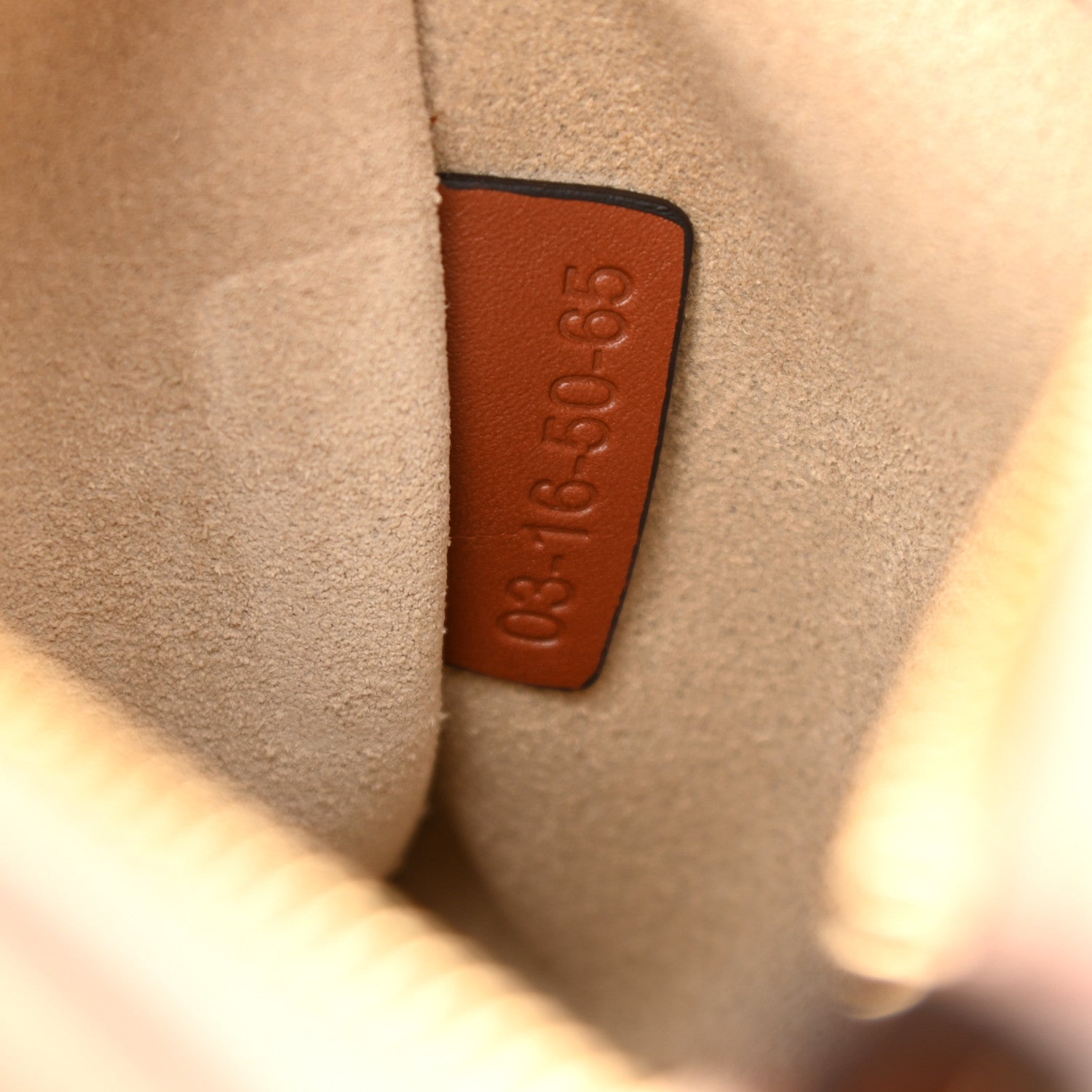 Chloe Suede Calfskin Medium Faye Shoulder Bag Tobacco 8 of 11
