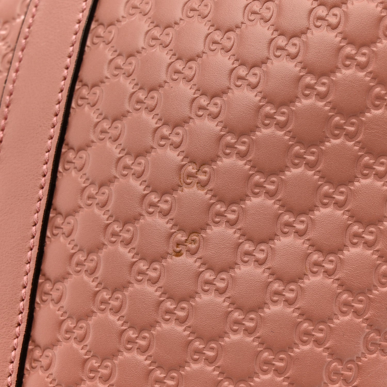 Gucci Soft Microguccissima Large Dome Satchel Soft Pink 16 of 17