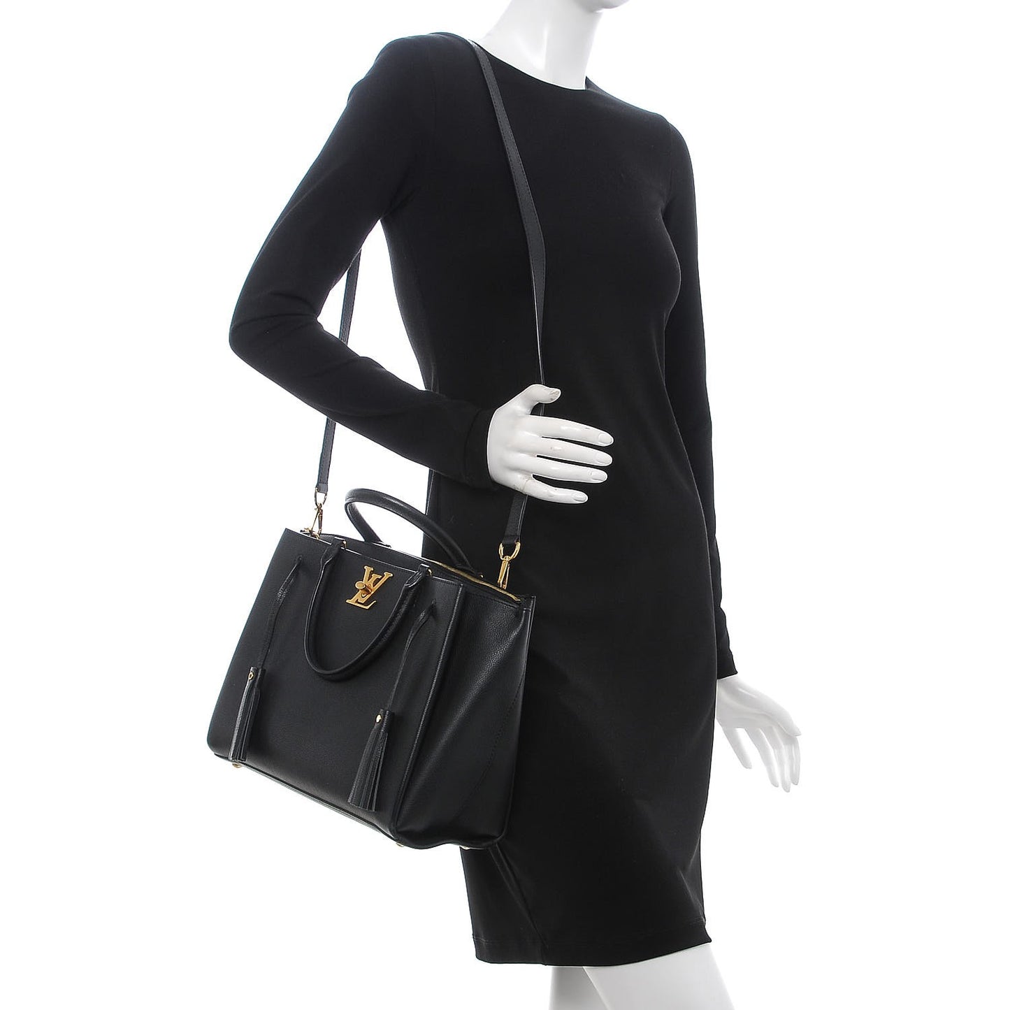 Calfskin Lockmeto Black