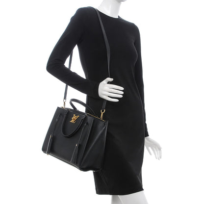 Louis Vuitton Calfskin Lockmeto Black 2 of 12