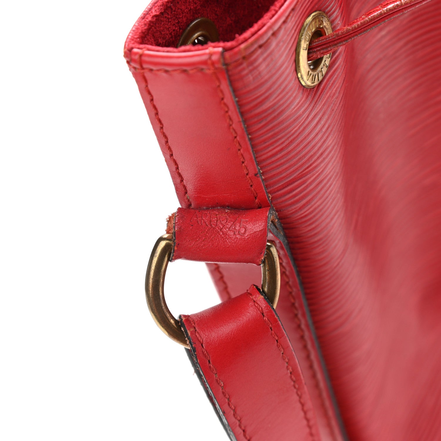 Louis Vuitton Epi Noe Castillan Red 7 of 15