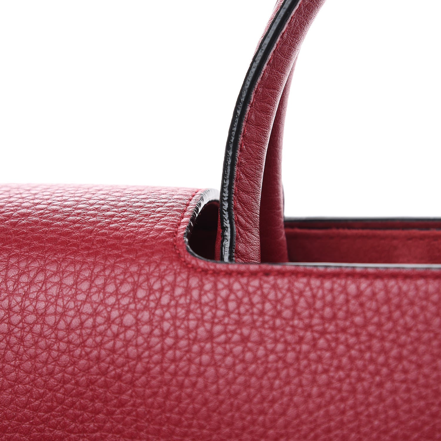 Christian Dior Bullcalf Medium Diorever Flap Red 9 of 9