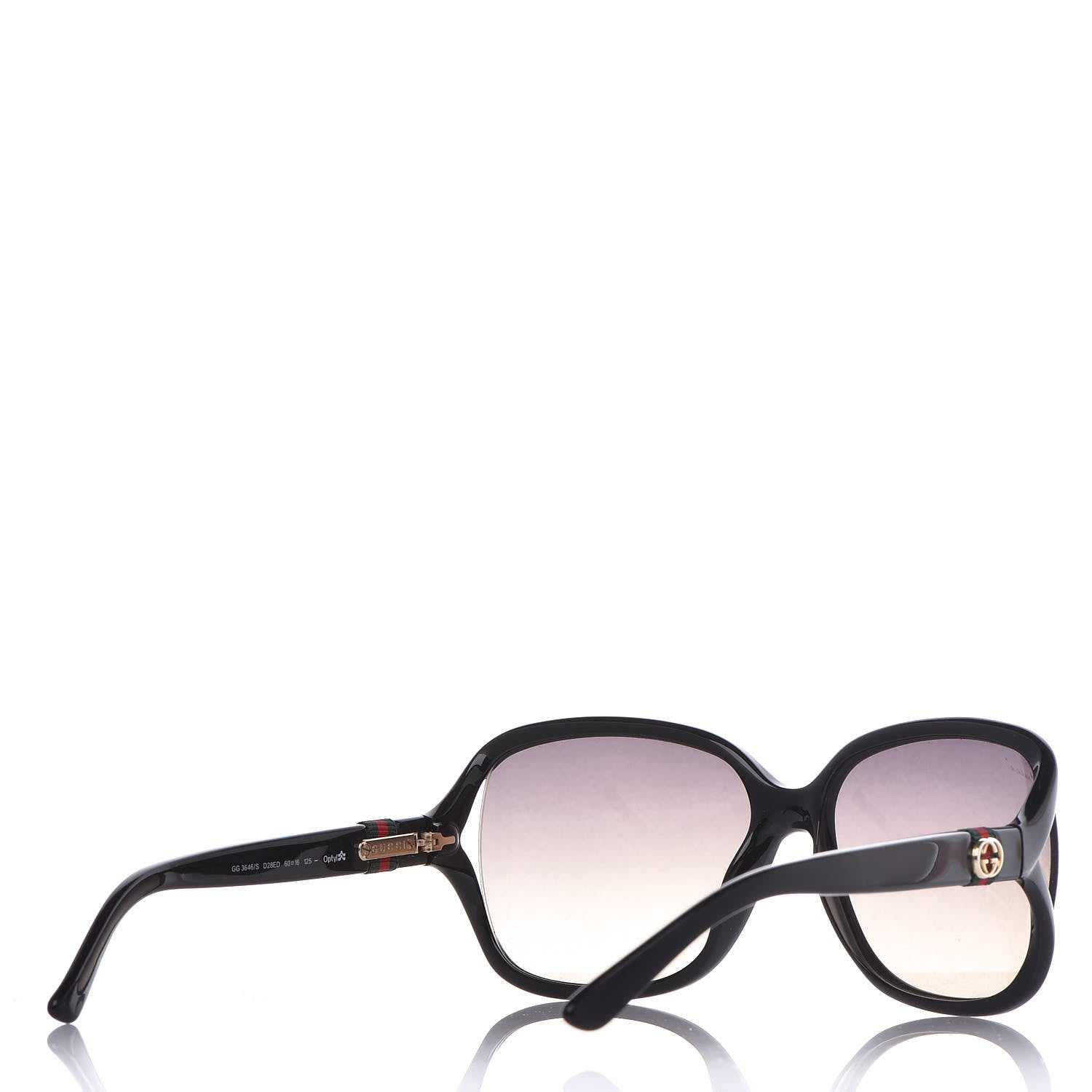 Gucci Web Sunglasses GG 3646/S Tortoise 4 of 7