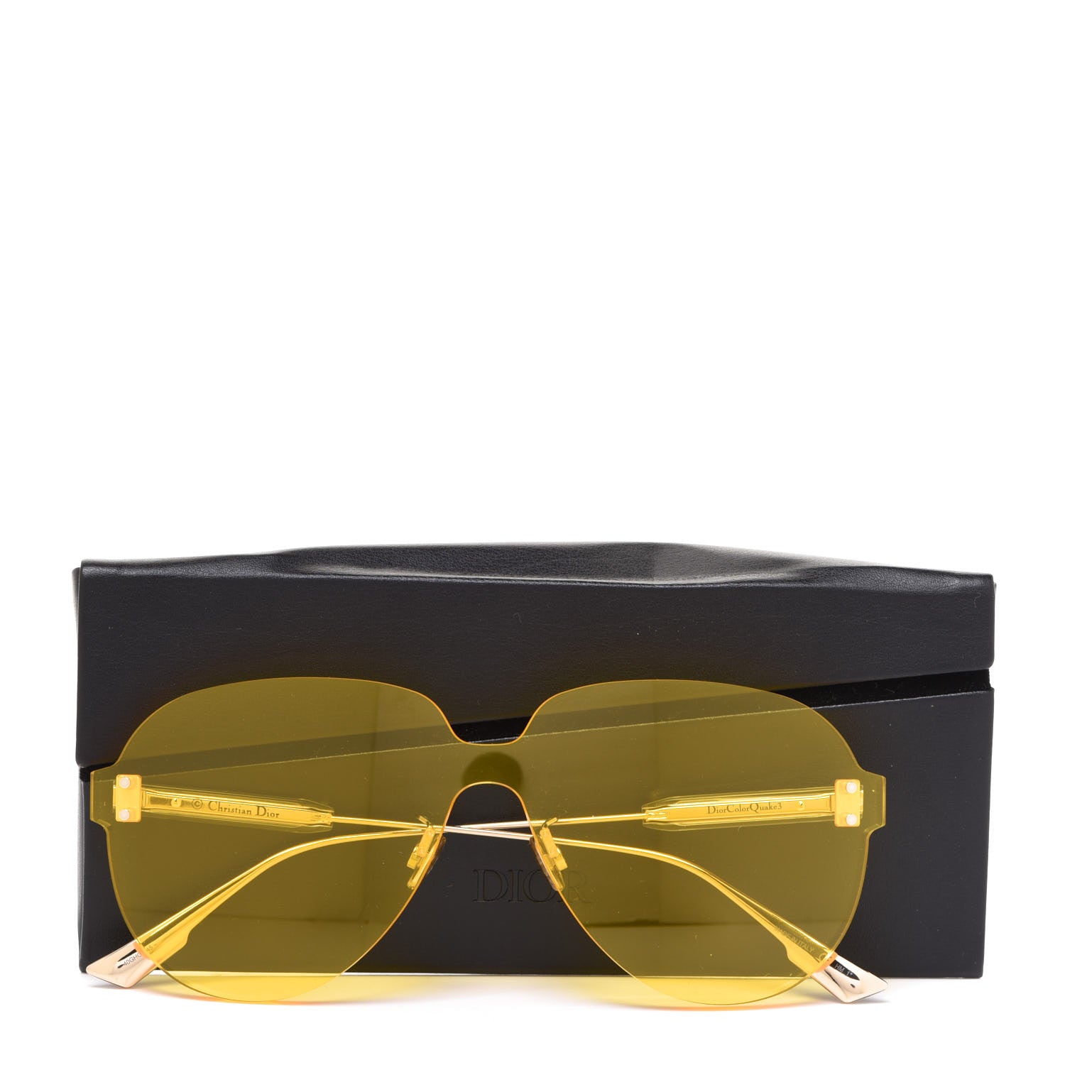 Christian Dior Color Quake 2 Sunglasses Yellow 9 of 9