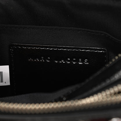 Marc Jacobs Patent Crystal Embellished Snapshot Camera Bag Black 8 of 14