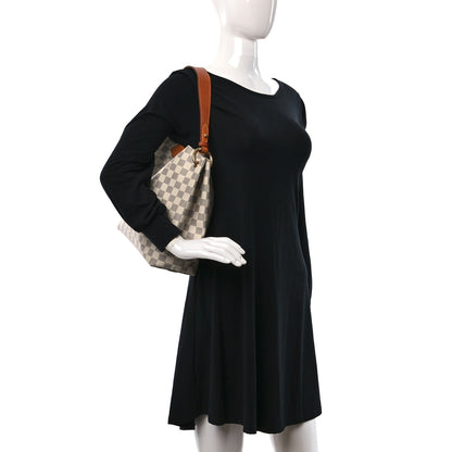 Louis Vuitton Damier Azur Graceful PM Beige 2 of 8