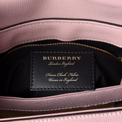 Burberry Derby Calfskin House Check Small Camberley Pink 7 of 12