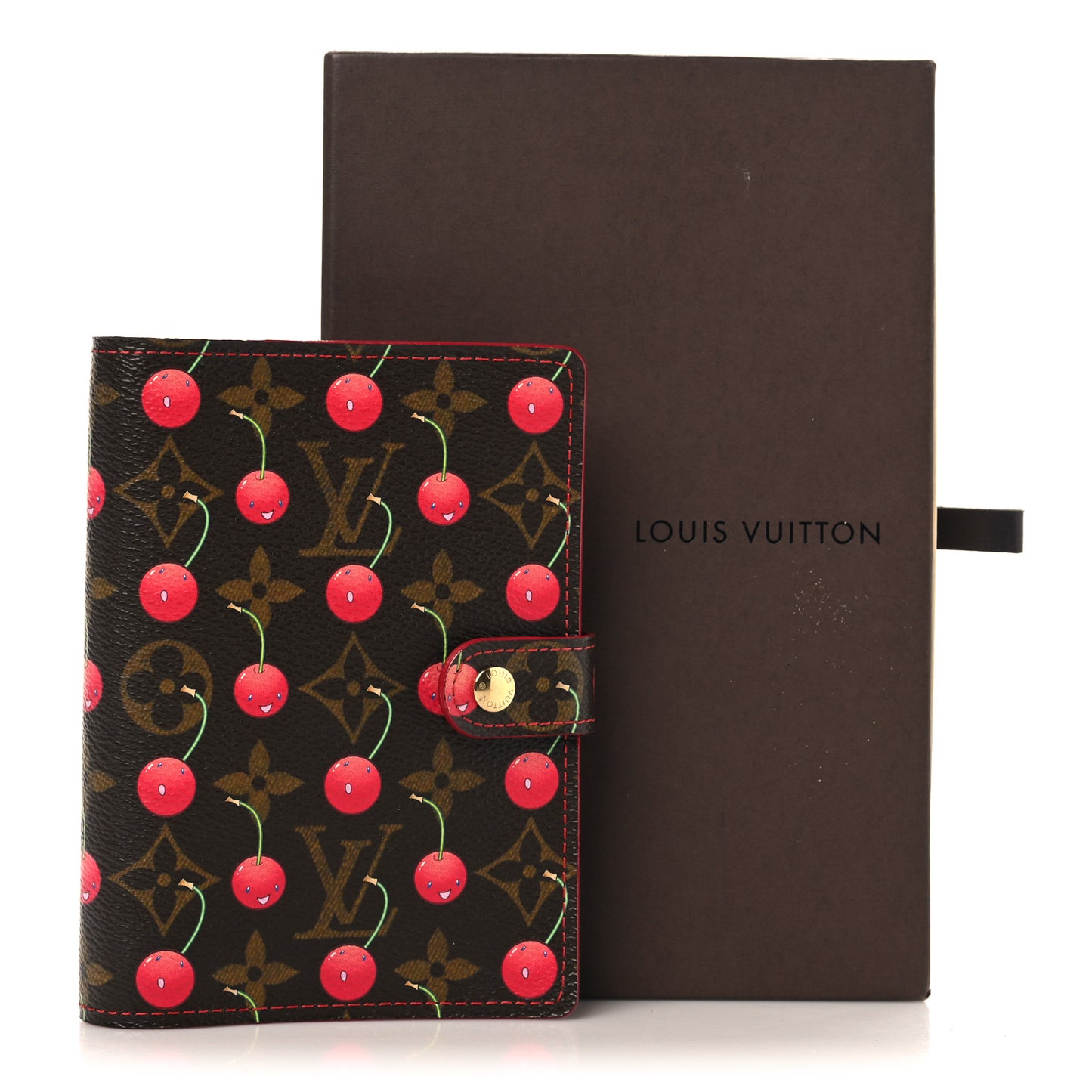Monogram Cerises Small Ring Agenda Cover