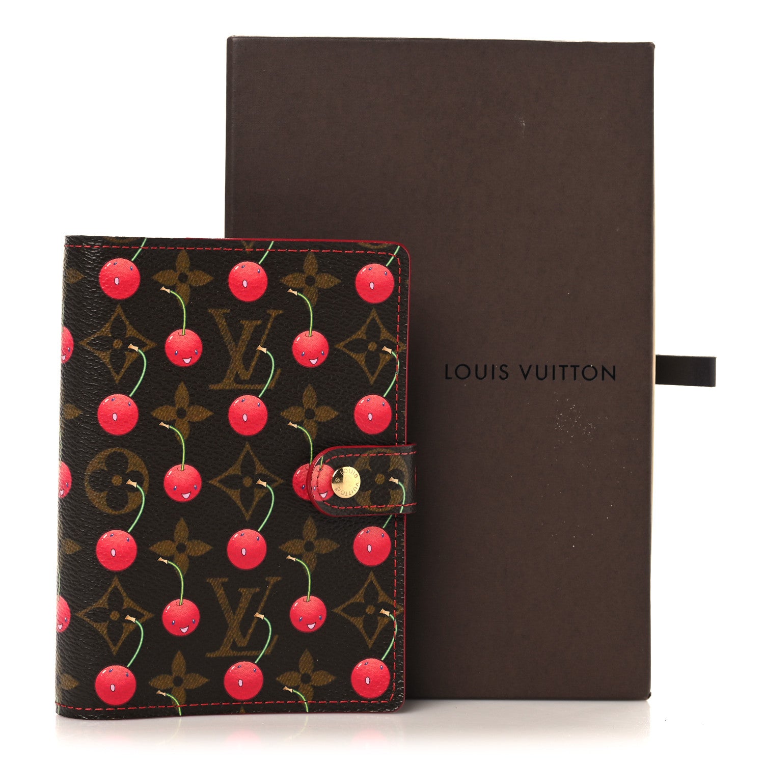 Louis Vuitton Monogram Cerises Small Ring Agenda Cover 7 of 7
