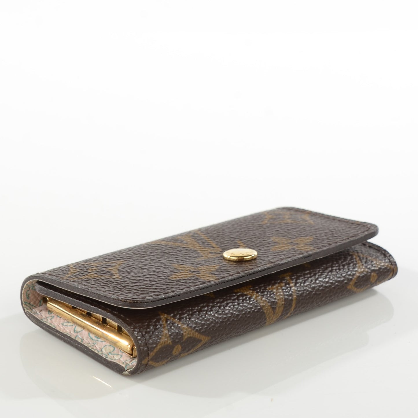 Monogram 4 Key Multicles Holder Flueri Rose