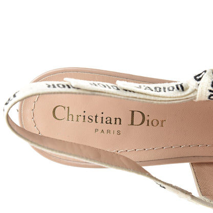 Christian Dior Patent Ribbon J'Adior Slingback 65mm Pumps 39.5 Nude 6 of 10