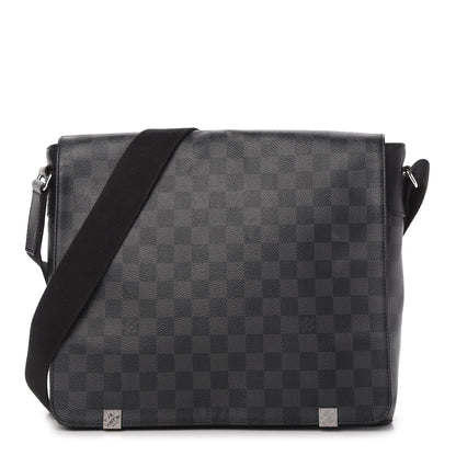 Louis Vuitton Damier Graphite District MM 1 of 10