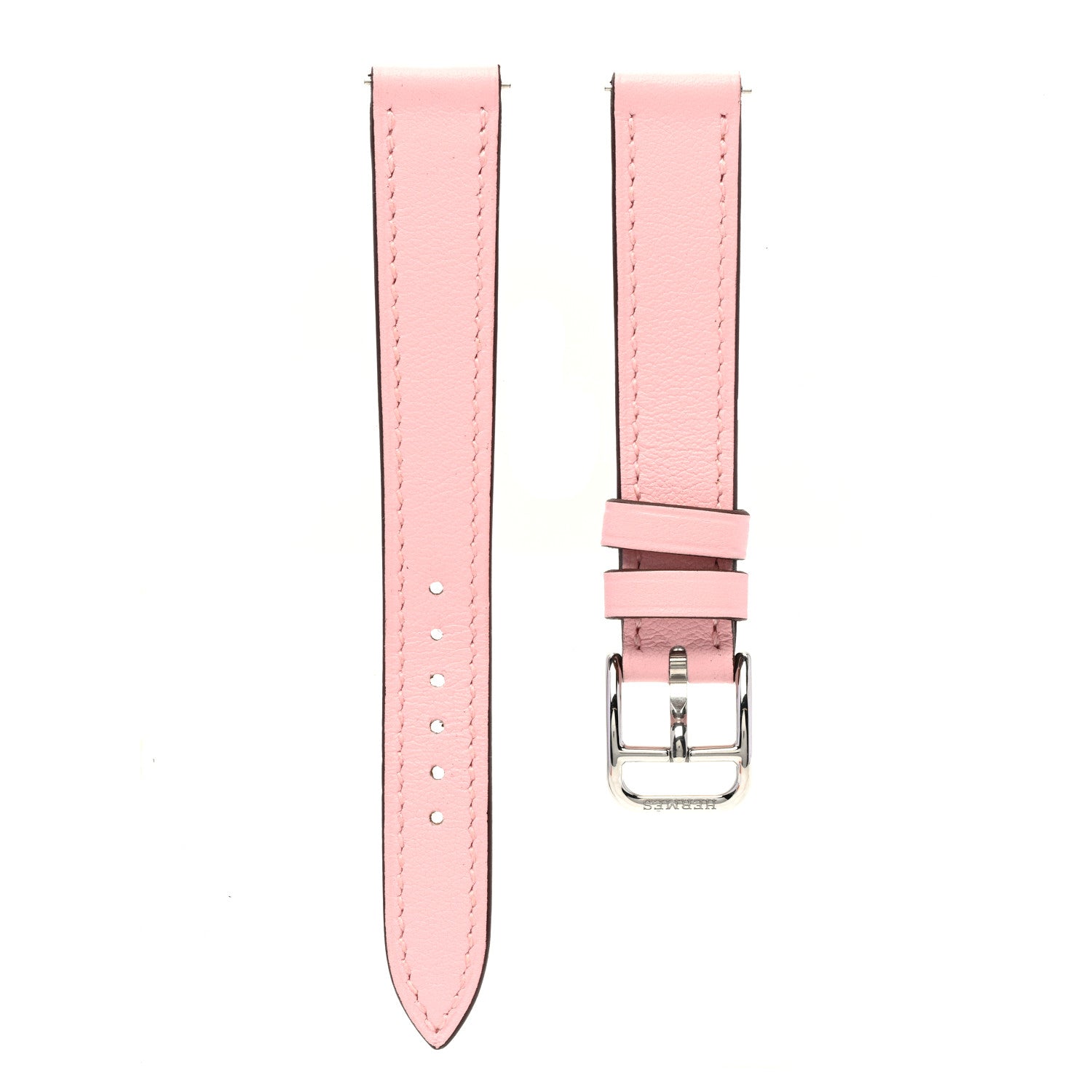 Hermes Swift Heure H Hour Watch Strap Rose Sakura 1 of 7