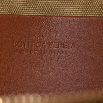 Bottega Veneta Nappa Jute Intrecciato Bang Bang Vanity Case Cane Sugar Light Wood 6 of 10