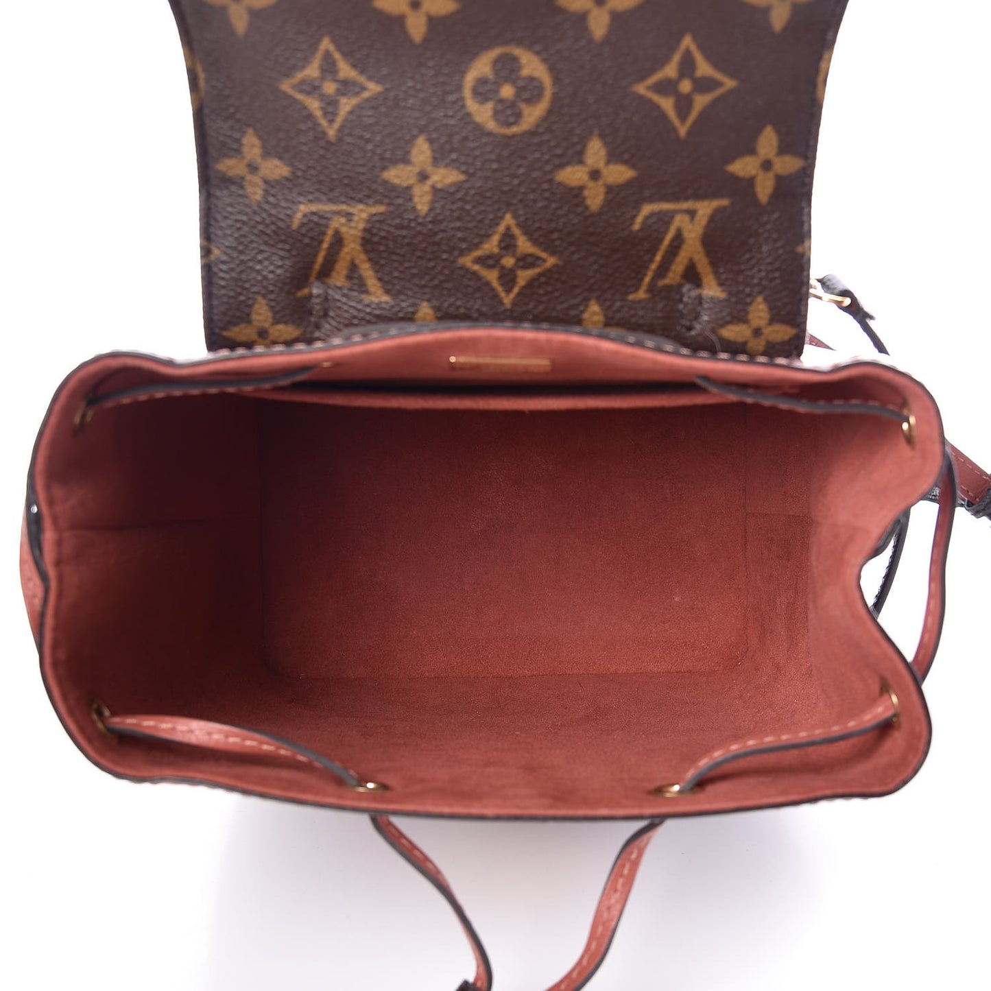 Patent Monogram Hot Springs Backpack Vieux Rose