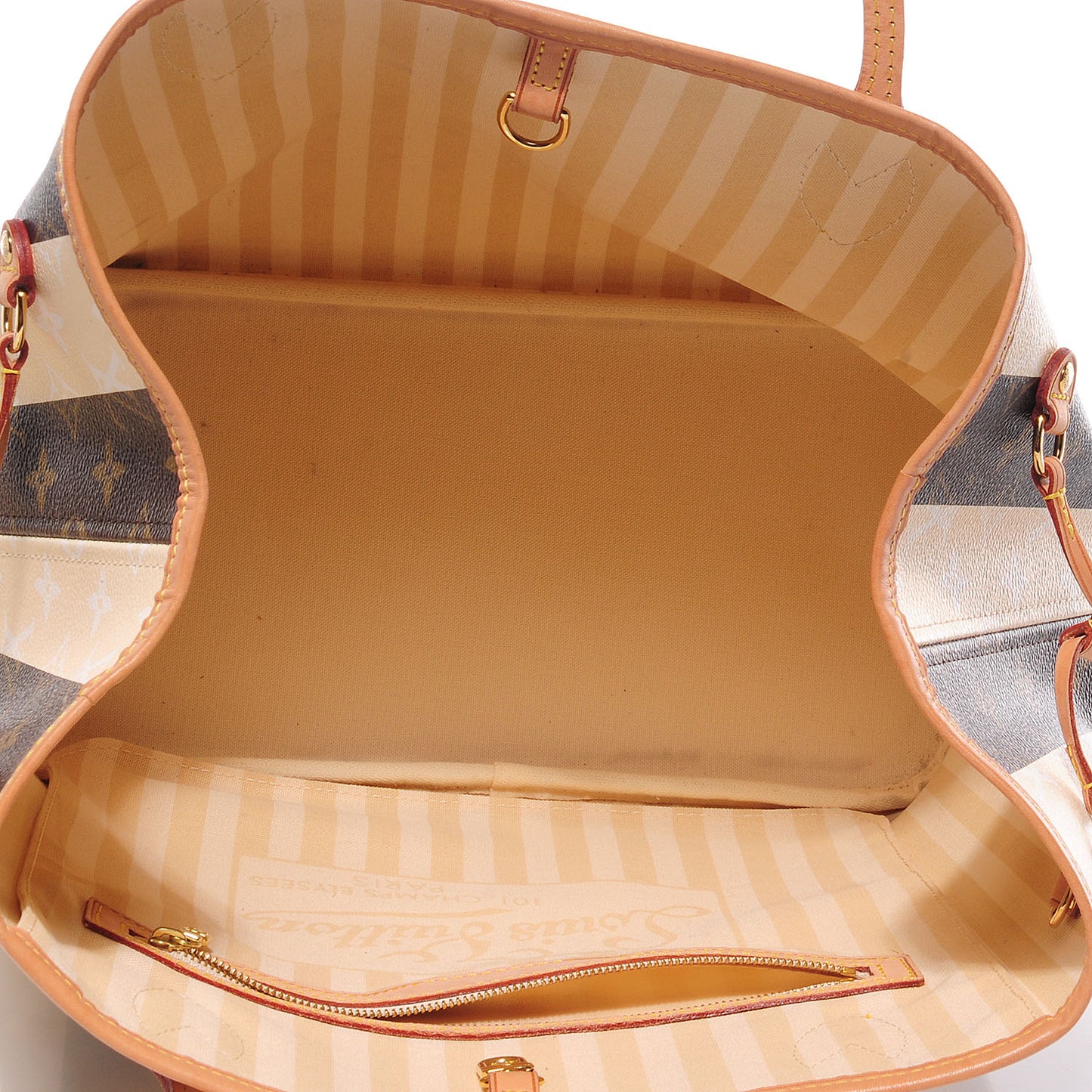 Monogram Rayures Neverfull MM