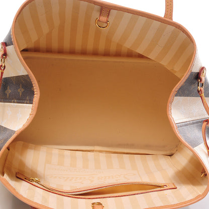 Louis Vuitton Monogram Rayures Neverfull MM 5 of 7