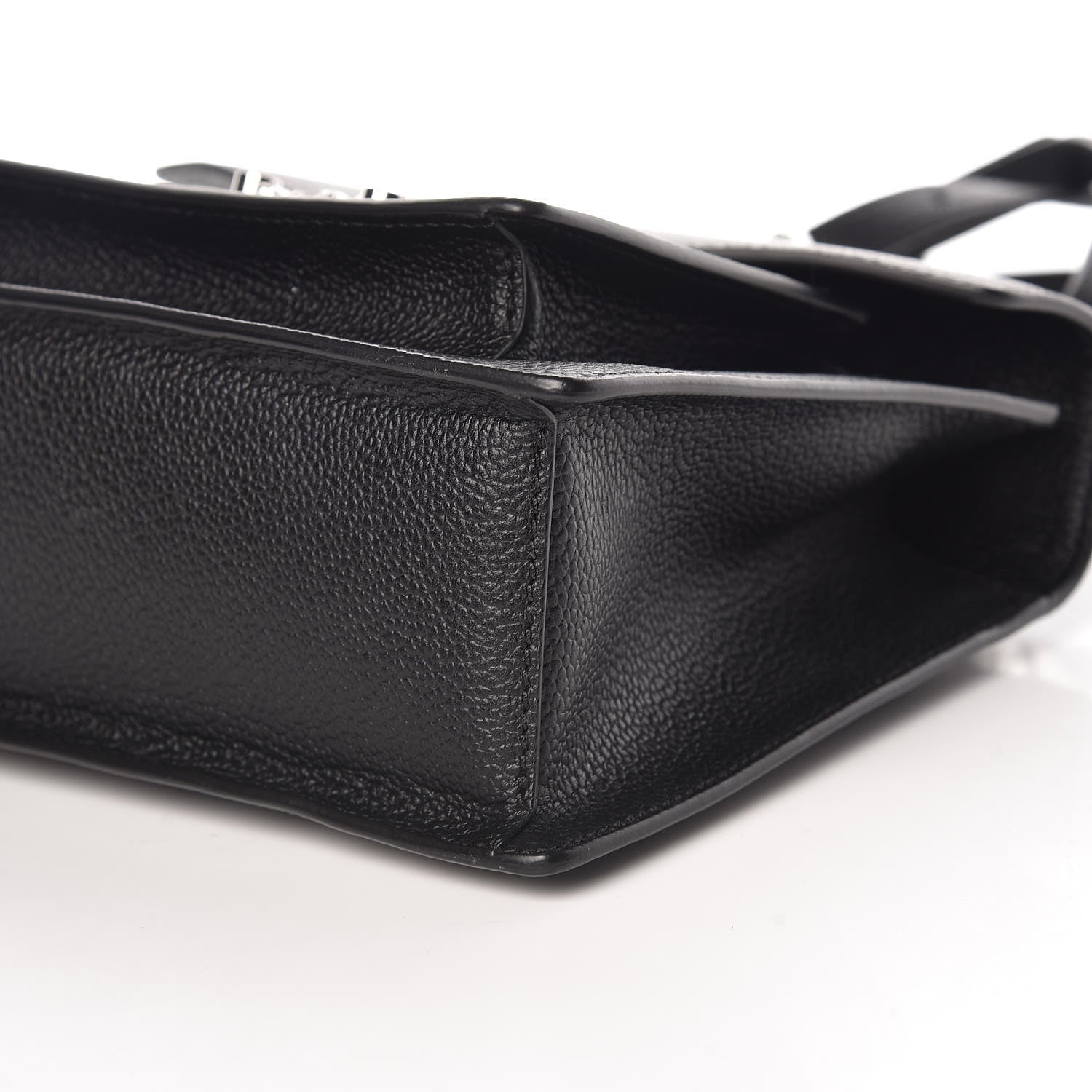 MCM Grained Calfskin Small Patricia Satchel Black 8 of 8