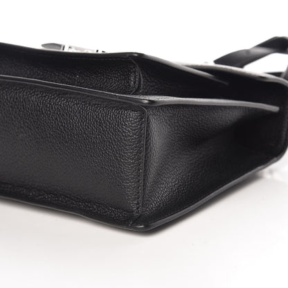 MCM Grained Calfskin Small Patricia Satchel Black 8 of 8