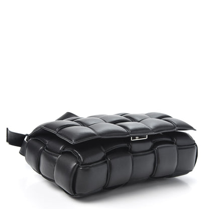 Bottega Veneta Nappa Maxi Intreccio Padded Cassette Crossbody Bag Black 3 of 9