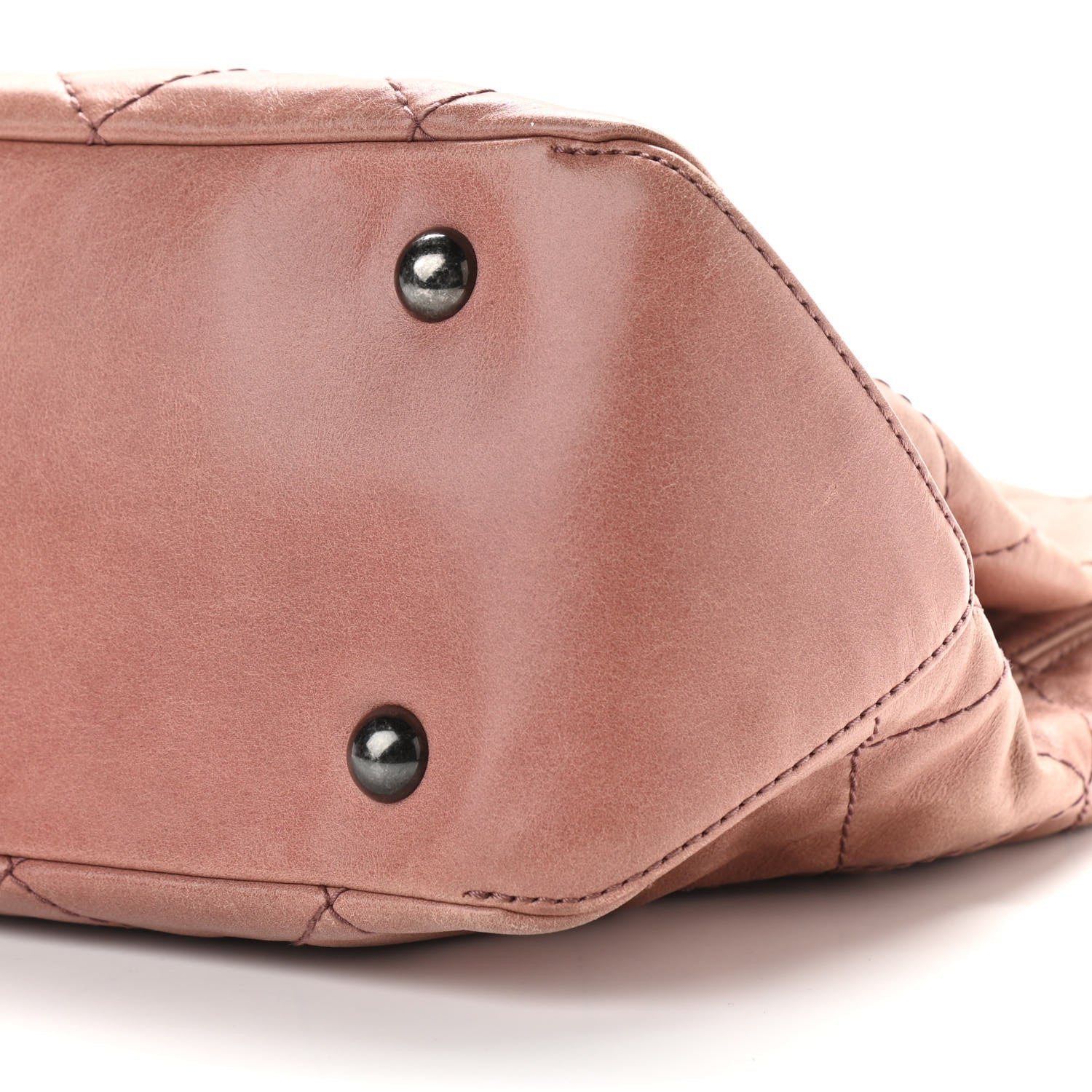 Chanel Aged Calfskin Quilted Coco Supple Hobo Beige 11 of 11