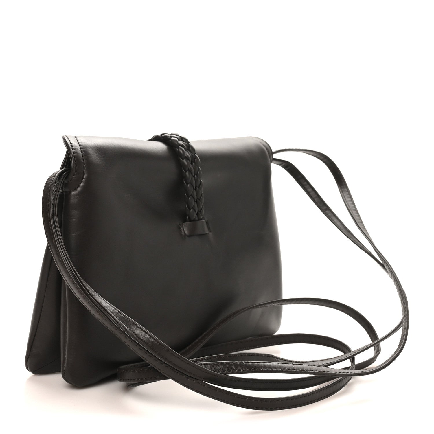 Bottega Veneta Smooth Calfskin Liberta Shoulder Bag Fondant 3 of 10