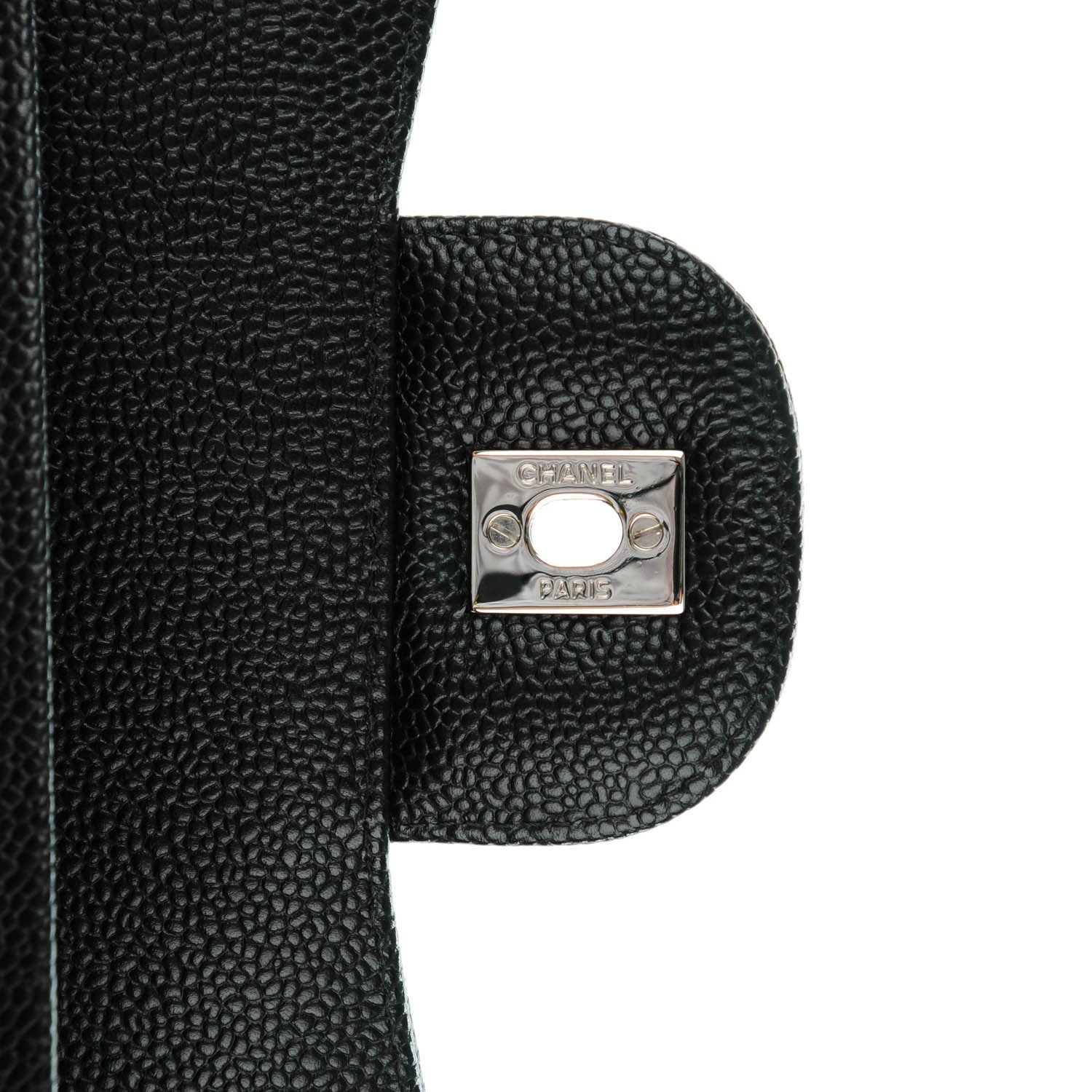 Chanel Caviar Quilted Jumbo Double Flap Black 5 of 8