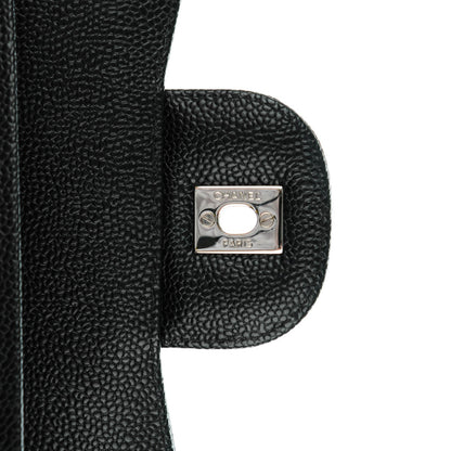 Chanel Caviar Quilted Jumbo Double Flap Black 5 of 8