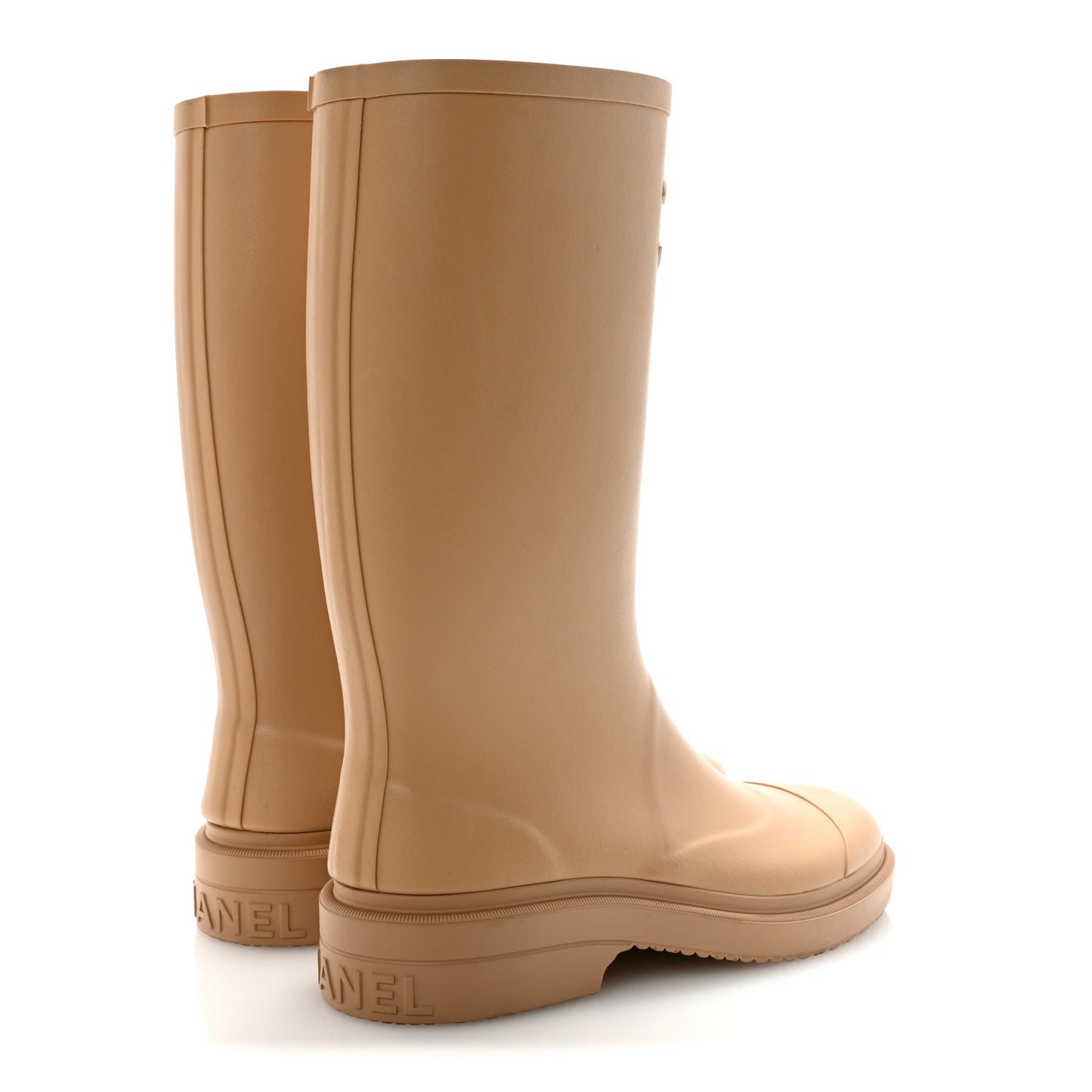 Caoutchouk CC High Boots 37 Beige