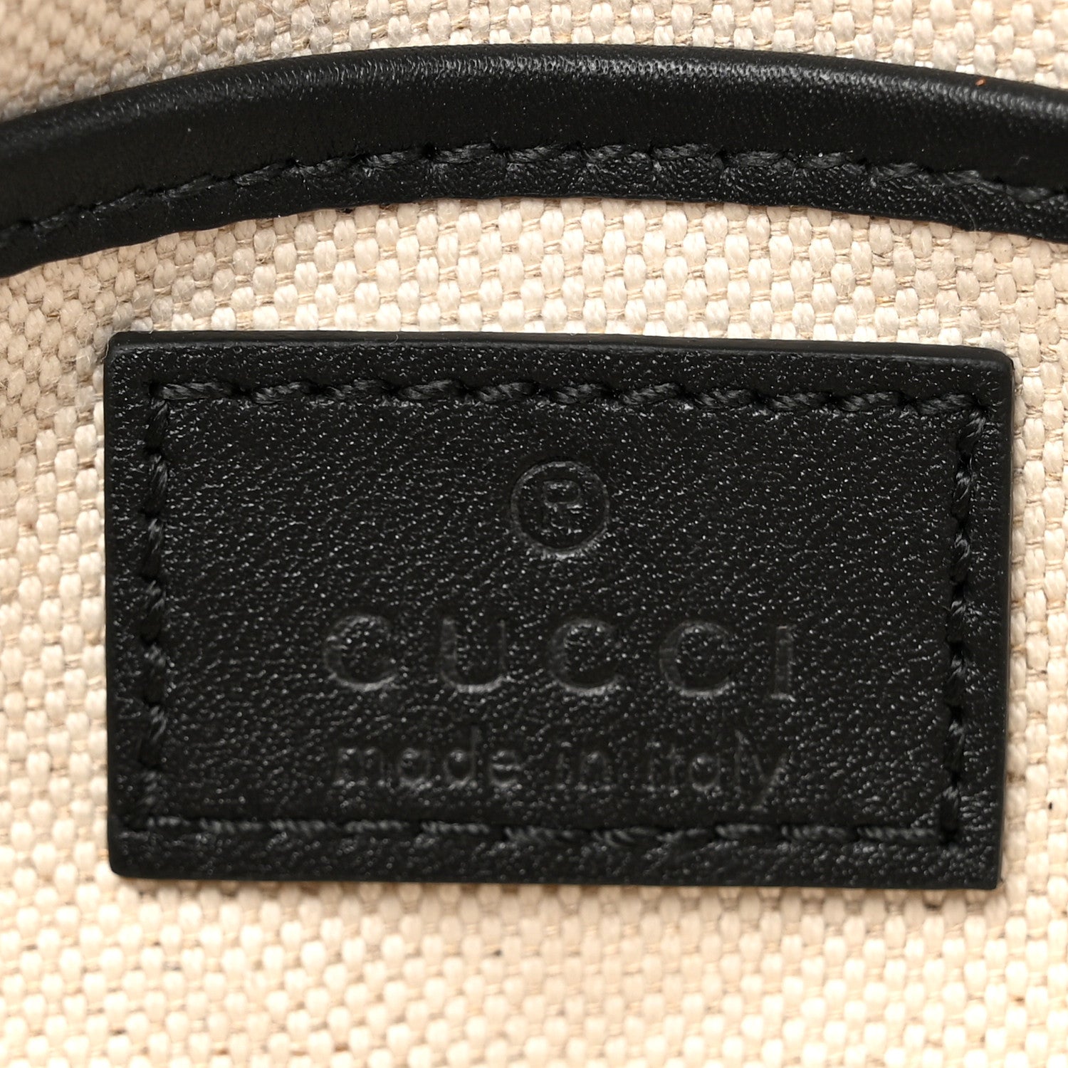 Gucci GG Supreme Monogram Horsebit 1955 Soft Small Shoulder Bag Beige Black 6 of 12