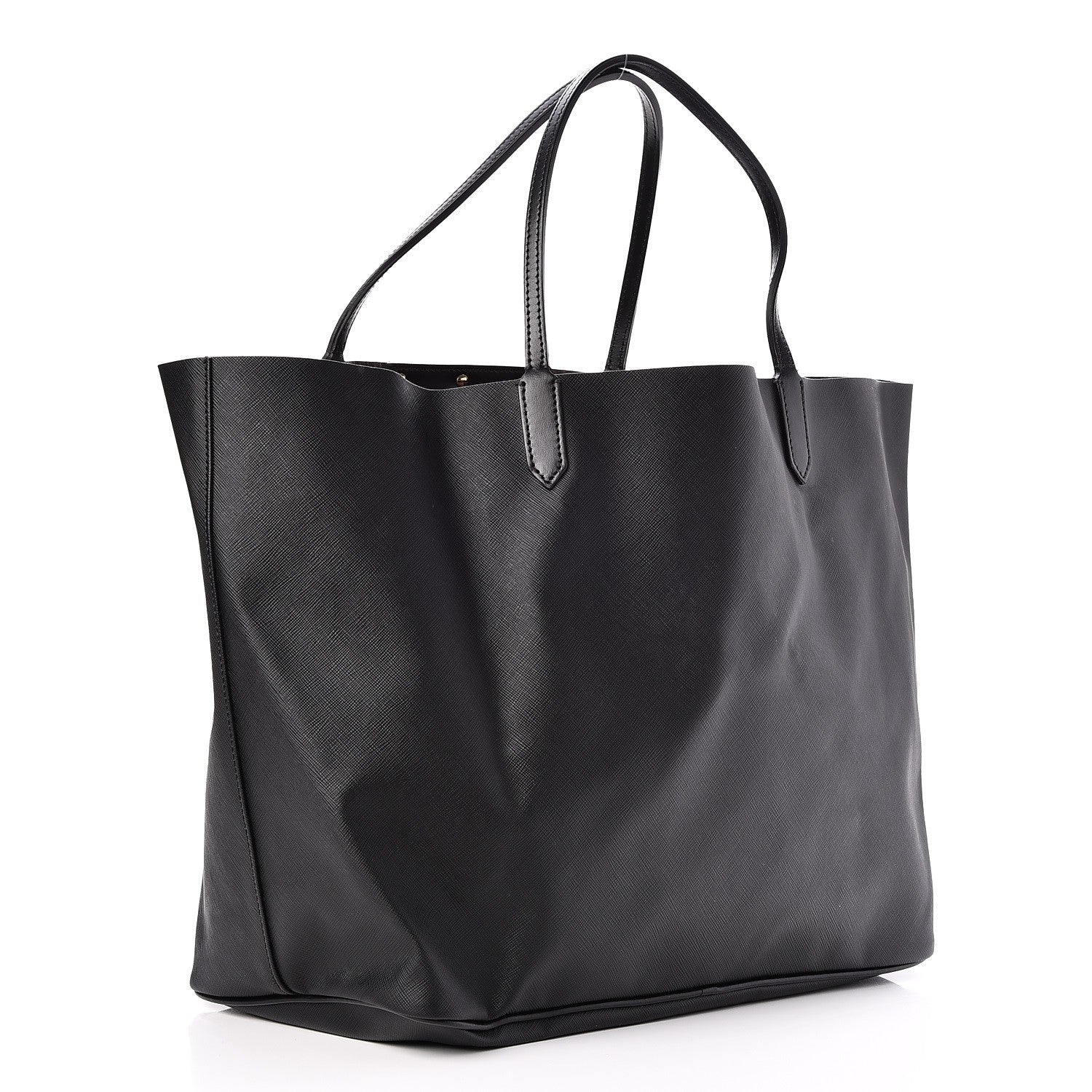 Givenchy Textured Coated Canvas Peacock Print Large Antigona Tote Black 4 of 9