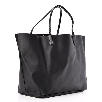 Givenchy Textured Coated Canvas Peacock Print Large Antigona Tote Black 4 of 9