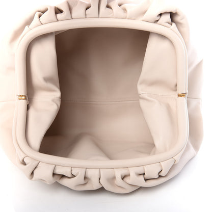 Bottega Veneta Smooth Butter Calf The Pouch Oversized Clutch Mist 4 of 9