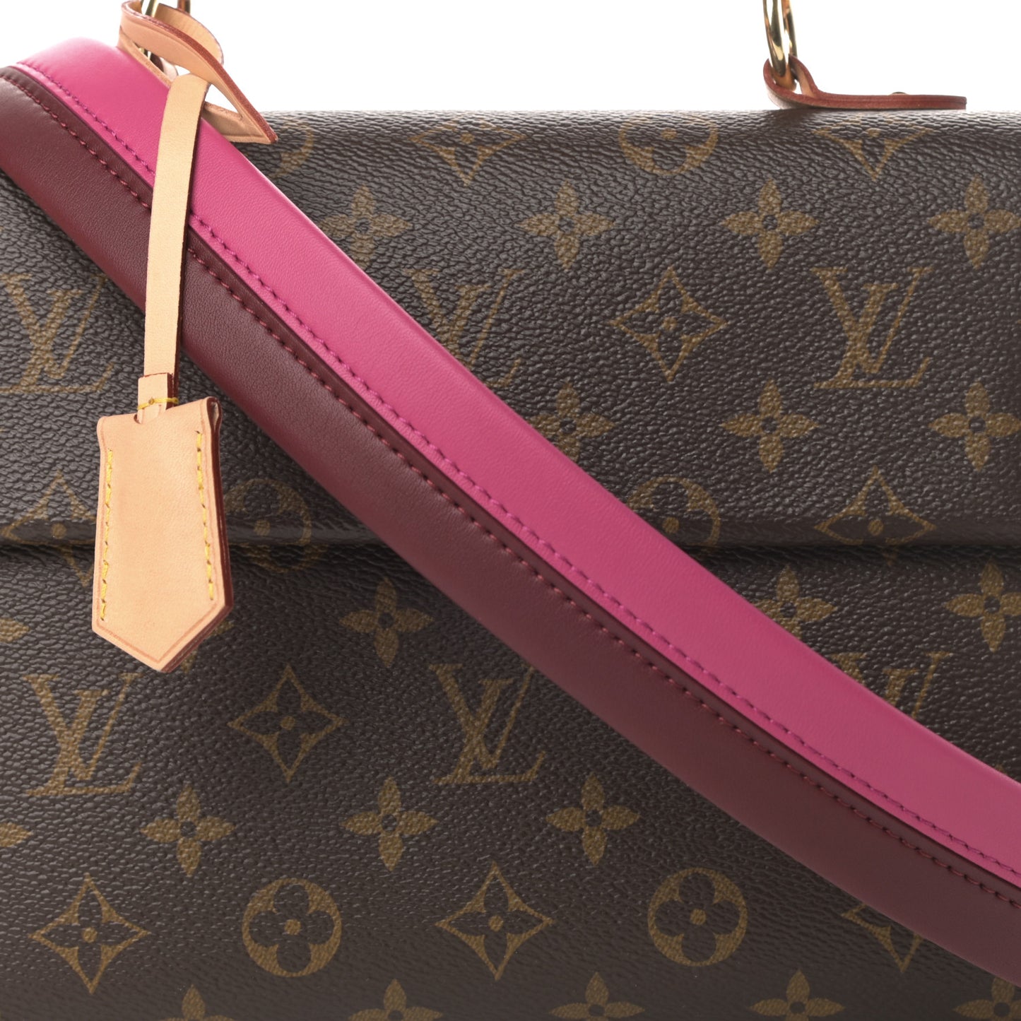 Monogram Cluny BB Bordeaux Fuchsia